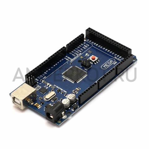 Плата MEGA2560 R3 2012 с ATmega16U2 (Arduino-совместимая) + Кабель, фото 1