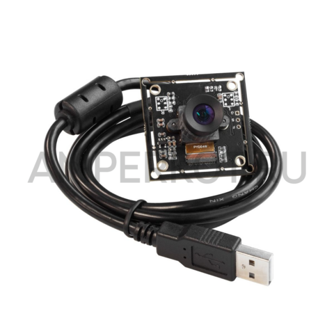 2МП USB камера Arducam с глобальным затвором (Global Shutter ) OV2311 Монохром Объектив M12 с низким уровнем искажений Без микрофона, фото 1