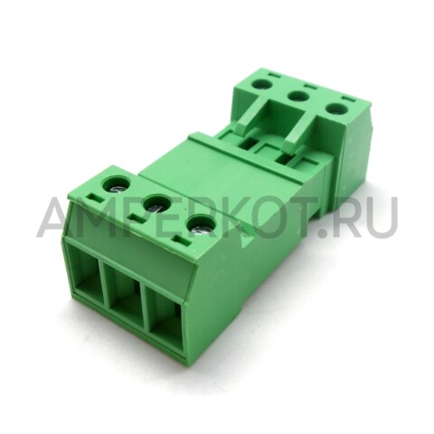 Высокотоковый клеммник (комплект) 2EDGKCM-7.62 3 контакта 300V/10A, фото 2