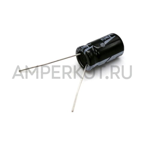 Электролитический конденсатор 220uf 35v 8*12mm, фото 2