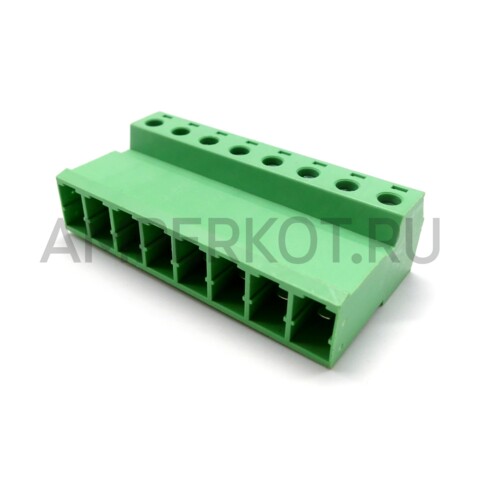 Высокотоковый клеммник (комплект) 2EDGKCM-7.62 8 контактов 300V/10A, фото 5