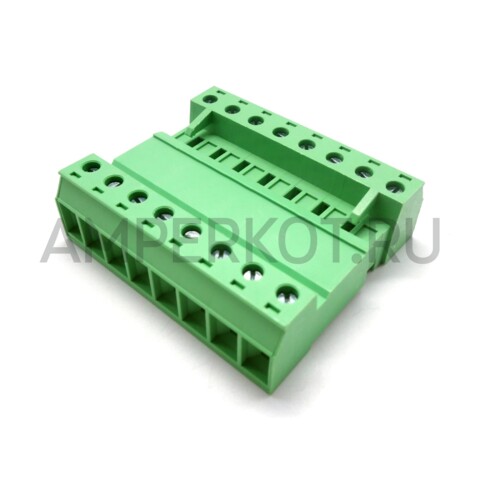 Высокотоковый клеммник (комплект) 2EDGKCM-7.62 8 контактов 300V/10A, фото 2