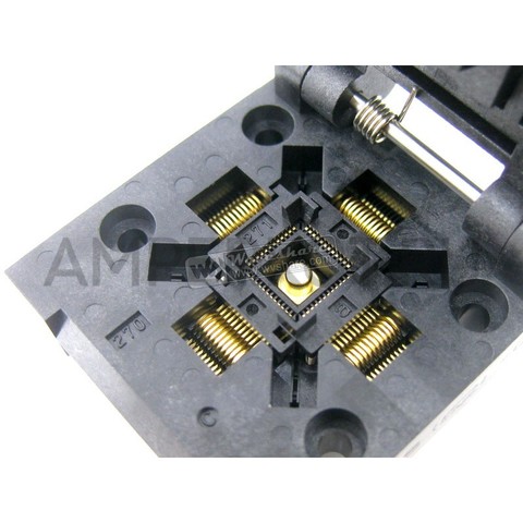 Панелька Waveshare QFN-48(52)BT-0.4-01 для тестирования и прошивки микросхем в корпусе QFN48, MLF48 и MLP48, фото 2