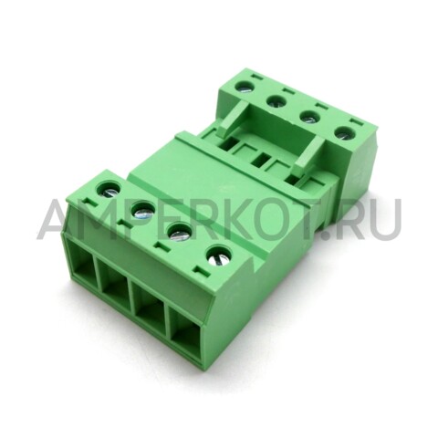 Высокотоковый клеммник (комплект) 2EDGKCM-7.62 4 контакта 300V/10A, фото 2