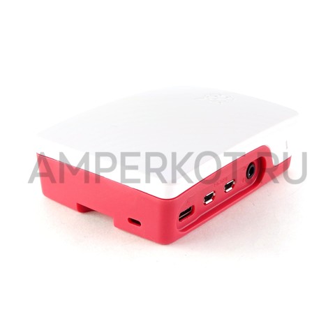 Официальный красно-белый корпус для Raspberry Pi 4, фото 3