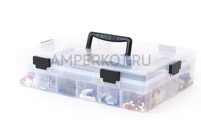 Коробка для хранения 36*26*9 см ( два слоя), фото 1