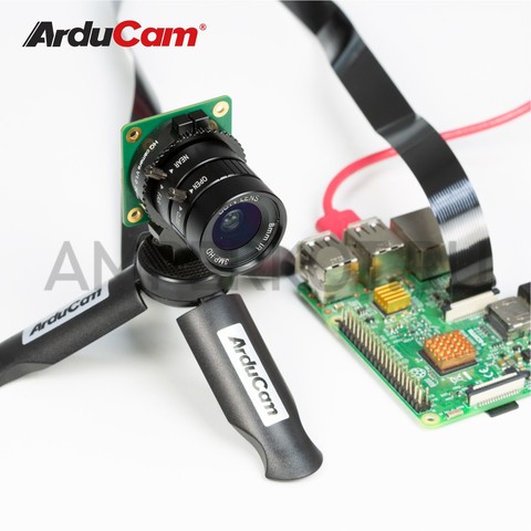 Объектив Arducam для камеры Raspberry Pi HQ, 50°, 8 мм, ручной фокус и диафрагма, CS-Mount CS2008ZM05A, фото 4