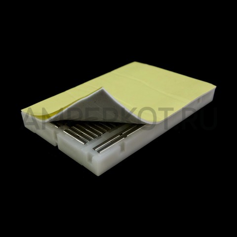 Беспаечная мини макетная плата (solderless breadboard) на 400 отверстий 8.5x5.5 см, фото 4