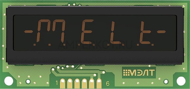 Сегментный ЖК индикатор MT-10T11-3HLA, фото 3