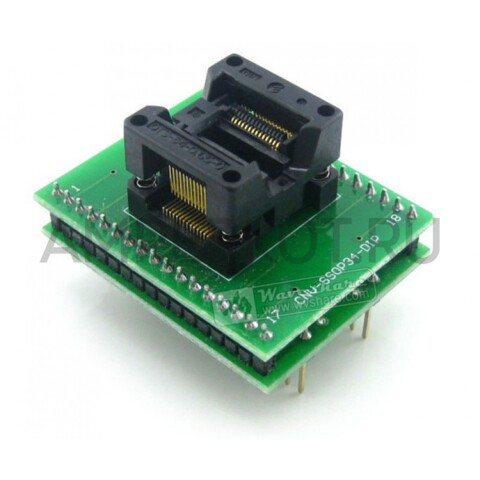 IC- адаптер Waveshare для микросхем в корпусе SSOP28 под DIP34 (Модель B), фото 6