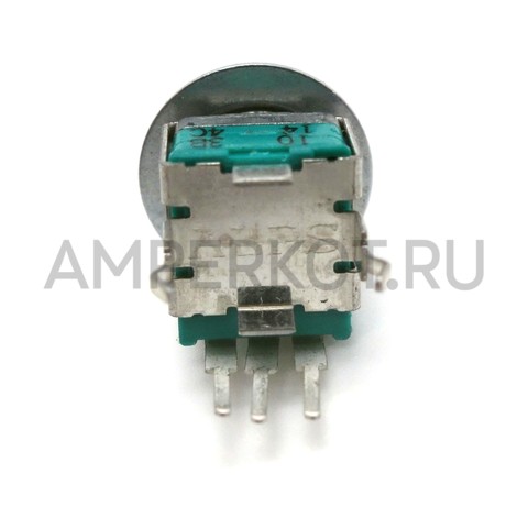 Переменный резистор (потенциометр) ALPS RK09L114001T B10K 10k, фото 2
