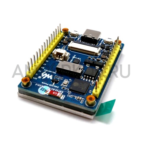 Отладочная плата Waveshare ESP32-S3-LCD-2 с 2” дисплеем и 5МП камерой OV5640, фото 4