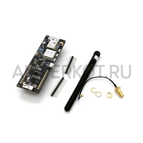 Отладочная плата LILYGO TTGO T-Beam V1.2 ESP32 LoRa 915МГц GPS NEO-M8N, фото 1