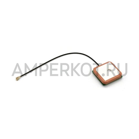 Внутренняя активная керамическая антенна AntennaHome  GPS/GLONASS/BeiDou 25 мм (AHGG.232) 18±2dB, фото 1