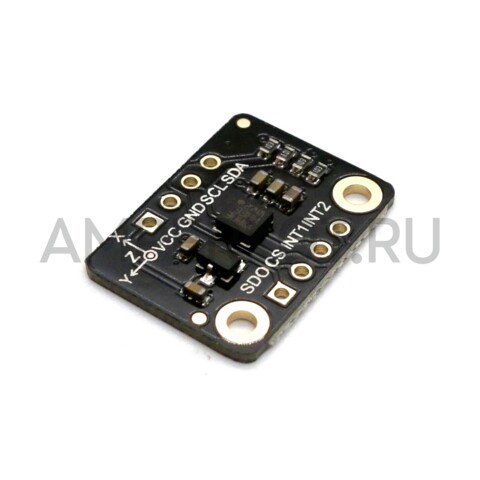 Трехосный линейный акселерометр Fermion:LIS331HH I2C/SPI ±6g/±12g/±24g 10-140 μA, фото 1
