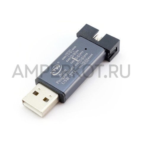 USB-TTL переходник в алюминиевом корпусе на CH340, фото 4