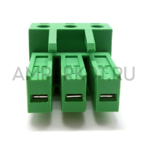 Высокотоковый клеммник (комплект) 2EDGKCM-7.62 3 контакта 300V/10A, фото 3
