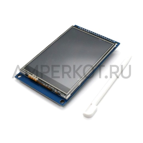 TFT дисплей с резистивным тачскрином 3.2" 320*240 для Arduino c SDcard, фото 1