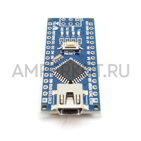 Плата Nano V 3.0 (Arduino-совместимая) miniUSB не распаянная, фото 4
