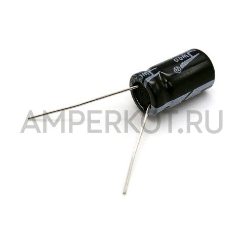 Электролитический конденсатор 220uf 63v 10x17mm, фото 1