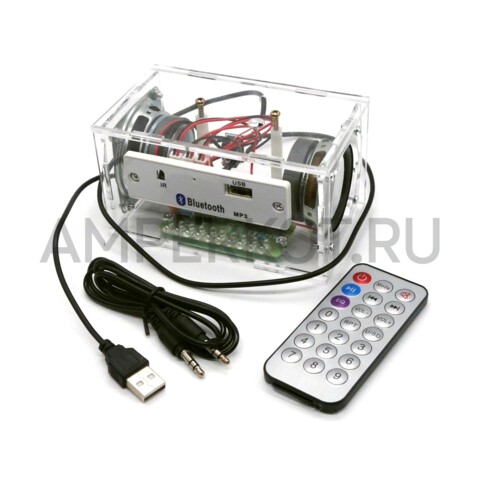 DIY набор для сборки Bluetooth колонки (стерео) в корпусе HU-044SW, фото 1