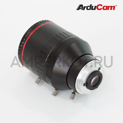 Варифокальный объектив Arducam для камеры Raspberry Pi HQ, 125°-43°, 2.8-12 мм C-Mount Lens с C-CS адаптером C20280M12, фото 3