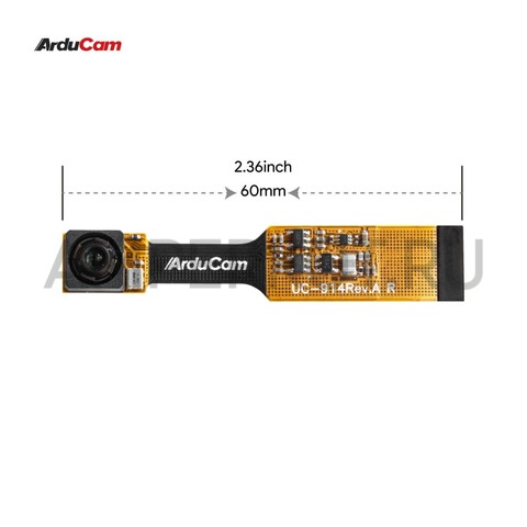 Миниатюрный модуль 16 МП камеры Arducam для Raspberry Pi 0 и Zero 2W  IMX519, фото 5