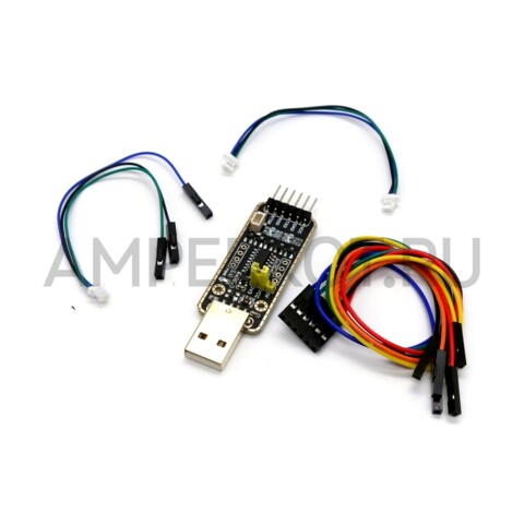 Конвертер Waveshare USB-UART для Raspberry Pi 5, фото 1