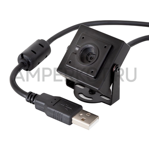 4K USB камера на сенсоре IMX219 в металлическом корпусе с двумя микрофонами для ПК, Raspberry Pi и Jetson Nano, фото 1