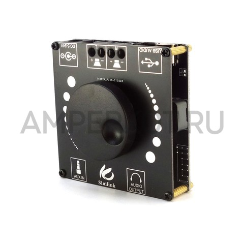 Bluetooth HIFI усилитель Sinilink XY-AP50H TPA3116D2 2x50W, фото 6