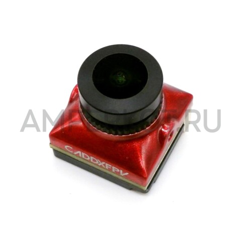 Аналоговая FPV камера CADDXFPV Ratel2 1200 TVL 165° красная, фото 1