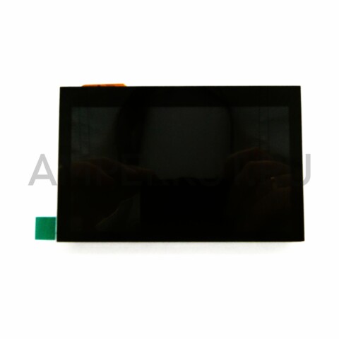 4.3" QLED дисплей Waveshare 800 × 480 DSI Емкостной сенсор Закаленное стекло Raspberry Pi 3/4/5, фото 1