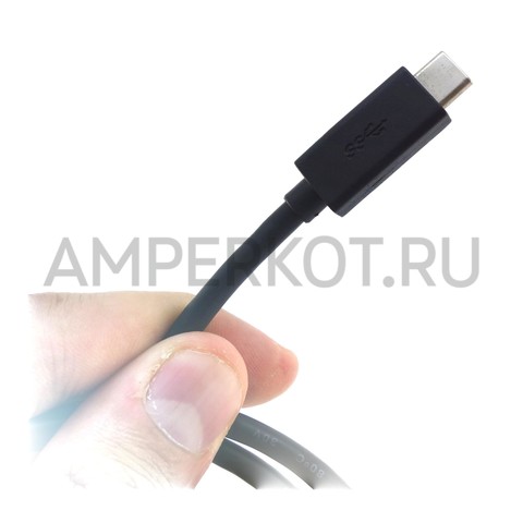 Кабель USB 3.1 GEN2 Type-C 1.8 метра черный, фото 2