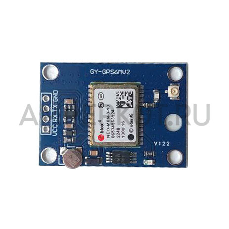 GY-GPSV3-NEO ー миниатюрный GPS приемник с поддержкой GLONASS построен на модуле uBlox NEO-M8N, фото 2