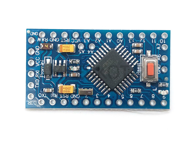 Плата Pro Mini 3.3V, 8MHz ATMEGA328P (Arduino-совместимая), фото 2