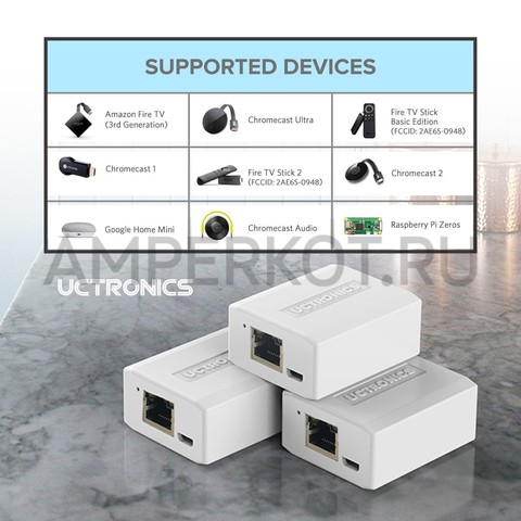 USB адаптер UCTRONICS  POE/Ethernet 10/100 Мбит 5V/2.5A для Raspberry Pi Zero, IEEE 802.3af, фото 3