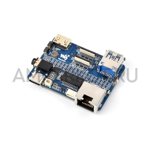 Материнская плата Waveshare Nano Base (B) для Raspberry Pi CM5, фото 4