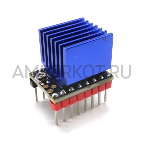 Драйвер шагового двигателя MKS TMC2240 3А 4.5-36V с радиатором, фото 1