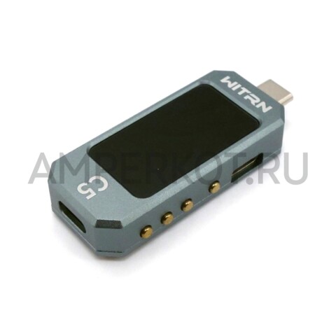 USB тестер WITRN C4L 3.3-36V 6A PD3.1, фото 2