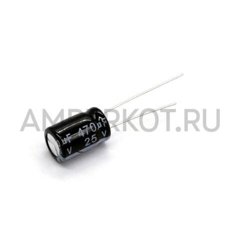 Электролитический конденсатор 470uf 25v 8x14mm, фото 1