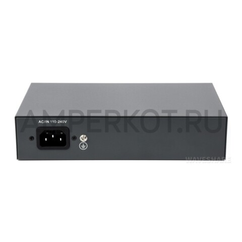 4-х портовый гигабитный Ethernet PoE концентратор (свич, хаб) до 30W на порт, 802.3af/at, фото 3