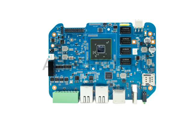 Одноплатный компьютер индустриального класса Banana Pi BPI-5202 Loongson 2K1000LA RAM 4ГБ 2xEthernet 2xRS485, 2xCAN2.0, RS232, SSD, фото 1