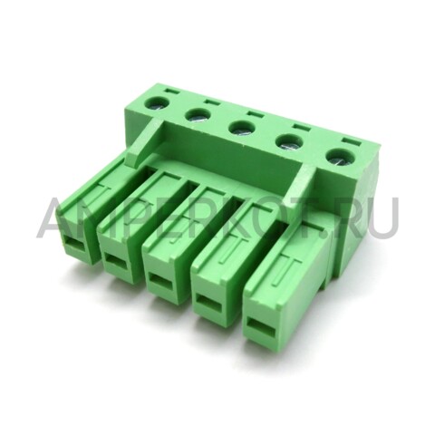 Высокотоковый клеммник (комплект) 2EDGKCM-7.62 5 контактов 300V/10A, фото 10