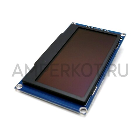 2.42” OLED дисплей с разрешением 128х64 пикселя с интерфейсом SPI / I2C SSD1309 Белый, фото 1