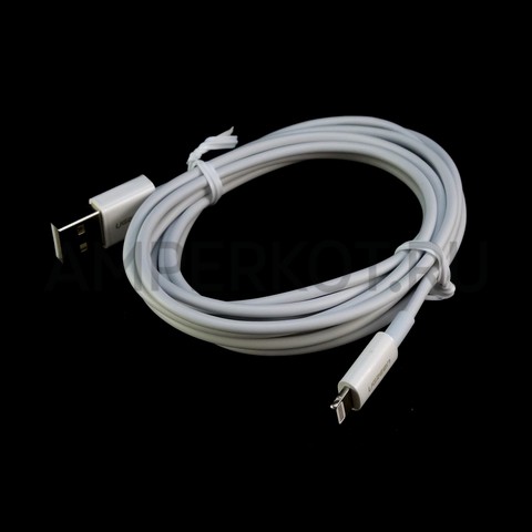 Кабель UGREEN US155 USB-A ー Lightning Белый 2 метра, фото 1