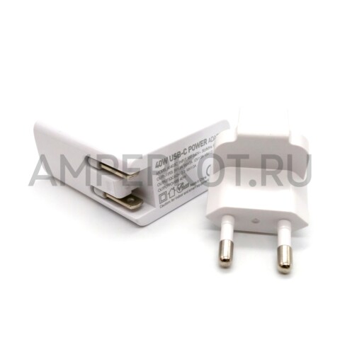 Зарядное устройство LDNIO A1405C 1*USB Type-C QC4.0/PD3.0 40W кабель Type-C, фото 2