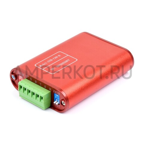 Waveshare адаптер USB - CAN с двухканальным CAN анализатором и гальванической развязкой, фото 4