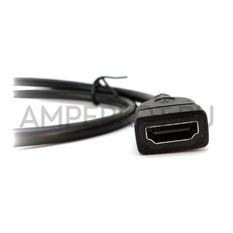 Угловой удлинитель HDMI поворот 90°, фото 2