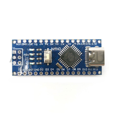 Плата Nano V 3.0 (Arduino-совместимая)  ATMEGA328P CH340 Type-C не распаянная, фото 3