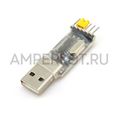 USB-UART конвертер с возможностью выбора напряжения TTL (CH340G), фото 1